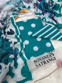 Bonanza Satrangi by libas e khas Lawn | 3Pcs Embroidered Summer Collection 2026 | Bonanza Satrangi digital printed lawn sale