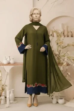 Qaswa Lawn QS-101 | Unstitched 3Pcs Digital Printed Lawn Collection 2026