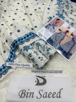 Bin Saeed summer lawn collections 2026-2027 | bin saeed lawn collections | baroque summer sale