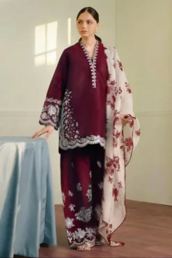 zara shahjahan summer embroidered lawn dresses 2026