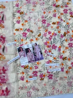 Crimson embroidered summer lawn 3 piece collections 2026