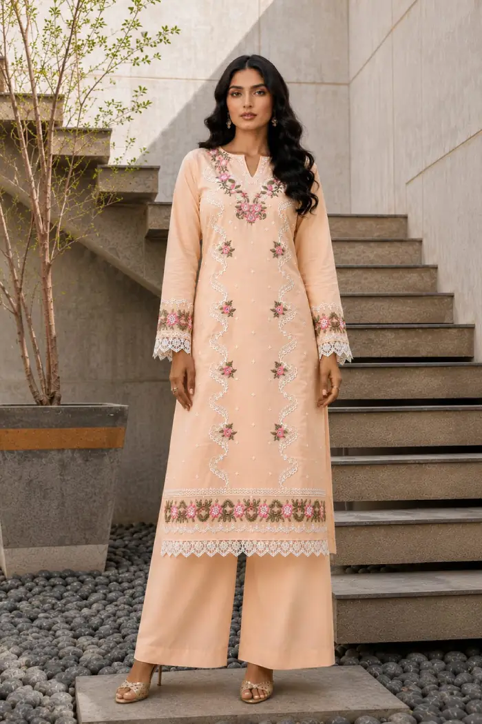 MariaB by Libas e Khas 2 Piece Lawn MB-209A | Premium Embroidered Summer Lawn Collection 2026 2 Mariab summer lawn collections 2026-2027 | Mariab lawn collections | Mariab summer sale
