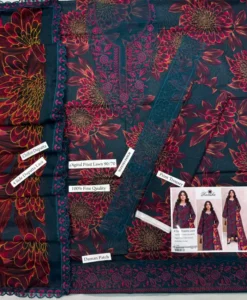 Ramsha embroidered summer lawn 3 piece lawn 2026