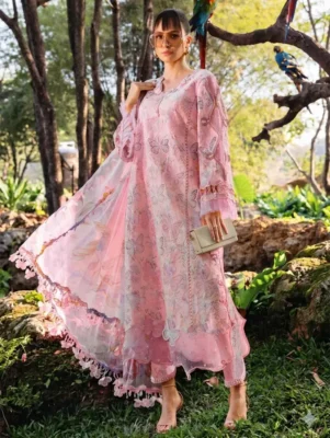 Maria-B-latest-butterfly-style-unstitched-embroidered-3-piece-Luxury-Lawn-New-Arrival