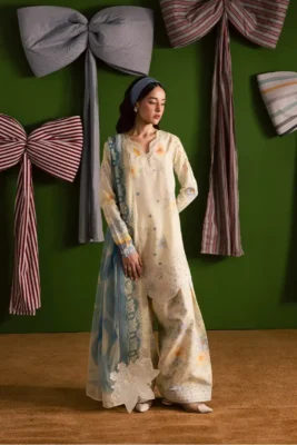 Vanya by libas e khas Lawn | 3Pcs Embroidered Summer Collection 2026 | Vanya digital printed lawn sale