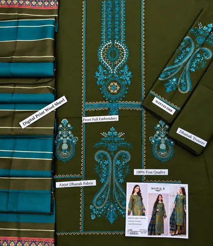 Maria.B Dhanak MB-916 | 3Pcs Embroidered Winter Dhanak Collection 2026 4 Maria.B Dhanak MB-916 | 3Pcs Embroidered Winter Dhanak Collection 2026 - Image 2
