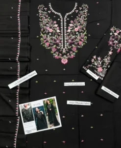 Batik 3 Piece Unstitched Embroidered Winter Dhanak Suit with Embroidered Dhanak Shawl 2026
