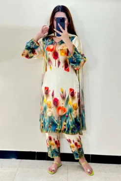 Libas e Khas Store | Pakistan Best Clothing Store | Free Home Delivery Pakistani Dresses 4 Bin-Saeed-3-Piece-Digital-Printed-Khaddar-Suit-with-Printed-Trouser-and-Dupatta-2026
