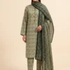 Bin Saeed Khaddar BS-2607 | 3PC Digital Printed Unstitched Winter Collections 2026 2 Bin-Saeed-3-Piece-Digital-Printed-Khaddar-Suit-with-Printed-Trouser-and-Dupatta-2026