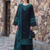 Jazmin Dhanak 3 Piece Embroidered Suit with Digital Printed Wool Shawl 2026