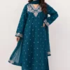 Pezwin 3 Piece Unstitched Digital Printed Dhanak Suit 2026