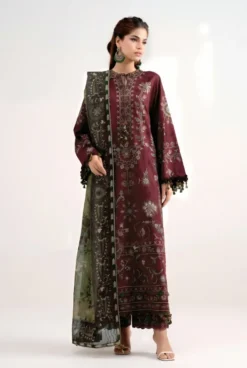 Sapphire 3 Piece Dhanak SP-1006 | Premium Embroidered Winter Collection 2026