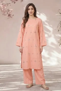 Libas e Khas Store | Pakistan Best Clothing Store | Free Home Delivery Pakistani Dresses 40 Bareeze Dhanak 2 Piece Embroidered Winter Suit with Plain Dyed Trouser 2026
