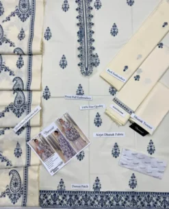 Bareeze Dhanak 3 Piece Embroidered Suit with Embroidered Dhanak Shawl – Winter Collection 2026