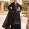 Bareeze 3 Piece Unstitched Embroidered Winter Dhanak Suit with Digital Printed Wool Shawl 2026