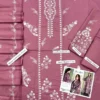 Cross Stitch 3 Piece Unstitched Embroidered Winter Suit with Fully Embroidered Dhanak Shawl 2026