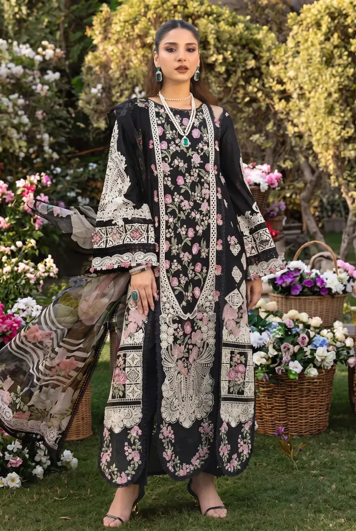 Elaf 3 Piece Dhanak EF-106 | Premium Embroidered Winter Collection 2026 2 elaf-dhanak-3-piece-suit-wool-shawl-2026