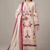 MariaB Dhanak by Libas e Khas MB-2610 | Unstitched 3Piece Embroidered Winter Collection 2026 2 MariaB 3 piece embroidered winter dhanak suit 2026