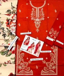 Mohagni by Libas e Khas, Dhanak 3 piece suit, embroidered Dhanak dress, unstitched winter suit 2026, Pakistani winter collection, ladies embroidered winter dress, Dhanak collection online Pakistan