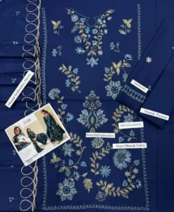 zaib 3 piece winter dhanak embroidered winter suit sale 2026