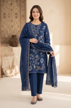 zaib 3 piece winter dhanak embroidered winter suit sale 2026