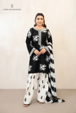 zara shahjahan winter embroidered in dhanak dresses 2026 | zara shahjahan winter collections 2026