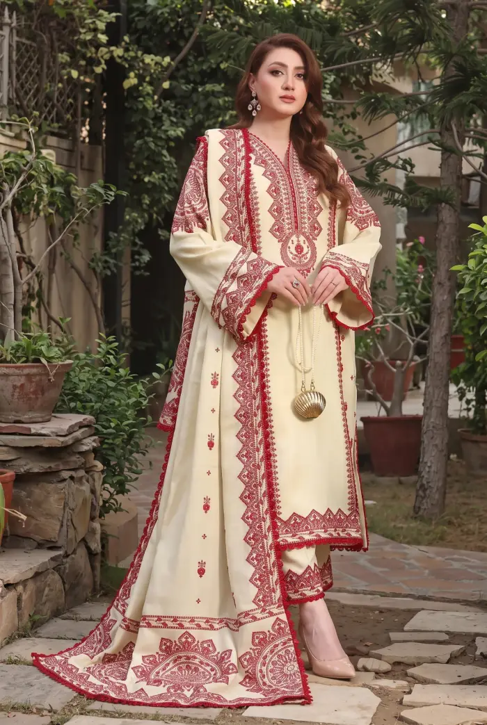 Aneela's Dhanak by Libas e Khas AN-1478C | Unstitched 3Piece Embroidered Winter Collection 2026 2 Aneela's-e-piece-embroidered-winter-dhanak-collections-2026