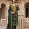 Asim Jofa 3 Piece Unstitched Embroidered Winter Dhanak Suit with Embroidered Dhanak Shawl 2026
