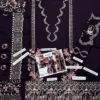 Kahf by Libas e Khas Store Dhanak KF-2704 | 3Pcs Embroidered Winter Dhanak Collection 2026 4 Kahf by Libas e Khas Store Dhanak DHANAK FULL HEAVY Embroidery Shawl With 4 Sided Heavy Lace and Attached Heavy Pallu kahf winter dhanak collections 2026-27