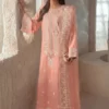 Sapphire 3 Piece Unstitched Embroidered Winter Dhanak Suit with Embroidered Dhanak Shawl 2026