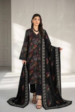 Libas e Khas Store | Pakistan Best Clothing Store | Free Home Delivery Pakistani Dresses 6 bareeze-3-piece-embroidered-winter-dhanak-with-embroidered-dhanak-shawl-2026