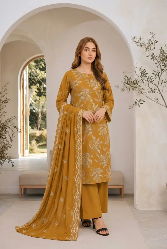 Bareeze 3 Piece Dhanak BR-2703 | Premium Embroidered Winter Collection 2026 5 bareeze-winter-dhanak-3pc-dhanak-sale-2026