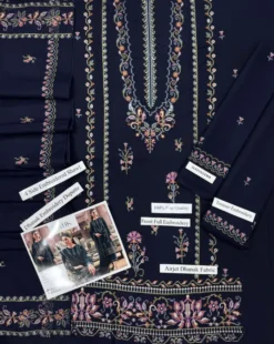 Alternative view of Batik 3Pcs Embroidered Winter Dhanak Suit BT-1556