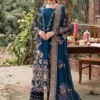 Kahf by Libas e Khas Store Dhanak | DHANAK FULL HEAVY Embroidery Shawl With 4 Sided Heavy Lace and Attached Heavy Pallu | kahf winter dhanak collections 2026-27